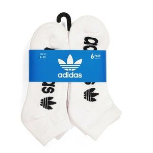 ADIDAS   Men' 6pk  Low Cut Socks